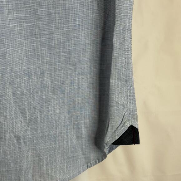 Thread & Cloth 100% Cotton Men's Button Down Casual Blue Shirt Size XL - Picture 10 of 10